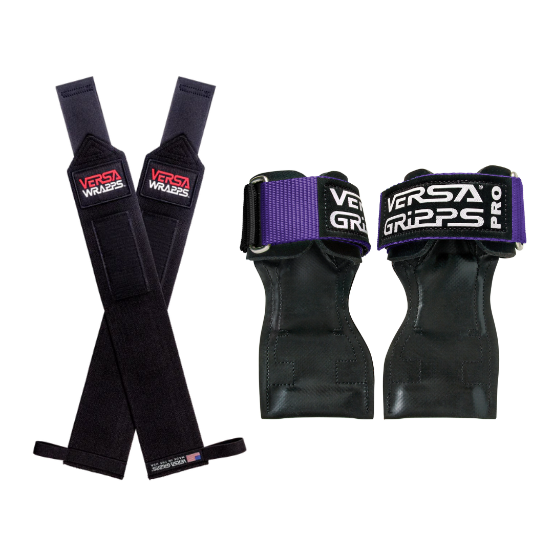 VERSA GRIPPS PRO 黒/ピンク Versa Gripps Professional | Self-Supporting Weight Grip