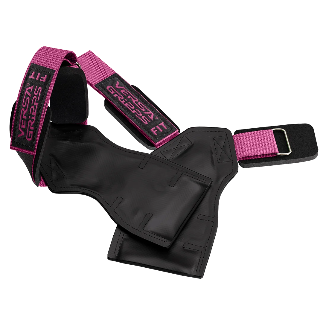 Versa Gripps Fit - Pink strapped and flat 
