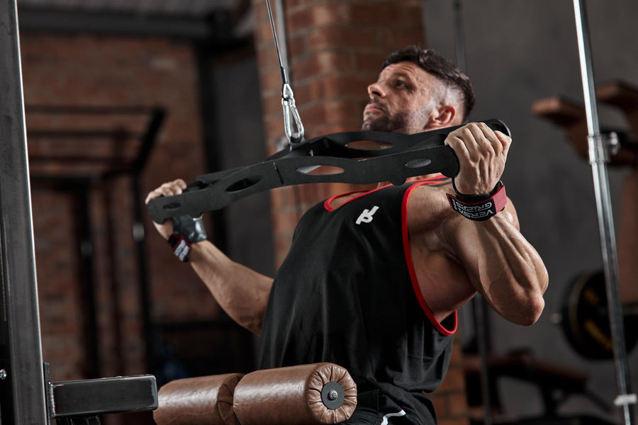Back/Pull LIfting Straps for Weightlifting | Back Exercise Grips ...