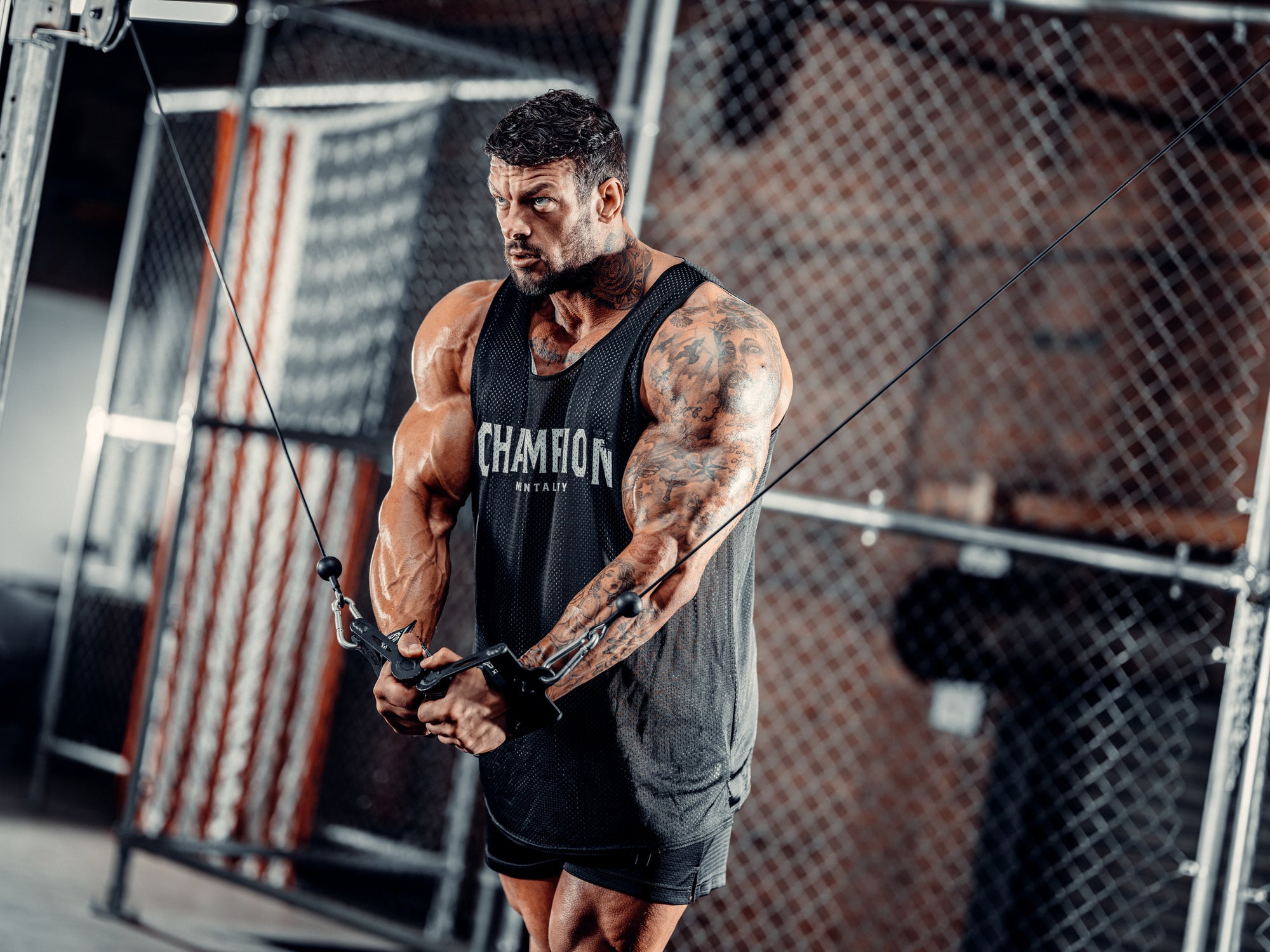 chest cable workout versa gripps